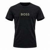 BOSS Men's Beach Regular Fit Cotton Crew Neck T-Shirt
