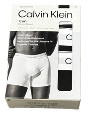 Calvin Klein Men's LV00N B4286 UB1 Relaxed Fit Dart Trunks 3 Pack