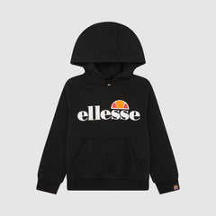 Ellesse 'Isobel' Children's Hoodie Age 8-14 Black & Pink