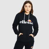 Ellesse 'Isobel' Children's Hoodie Age 8-14 Black & Pink