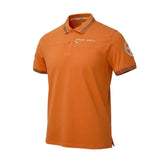 ZUNDOOZ London Men's Regular Fit Cotton Polo Shirt Orange