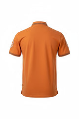 Zundooz London Men's Regular Fit Cotton Polo Shirt Orange