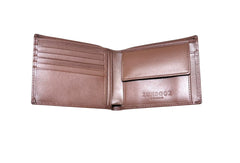 ZUNDOOZ Titan Men's Logo Leather Wallet with Coin Pocket