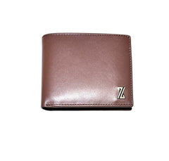 ZUNDOOZ Titan Men's Logo Leather Wallet with Coin Pocket