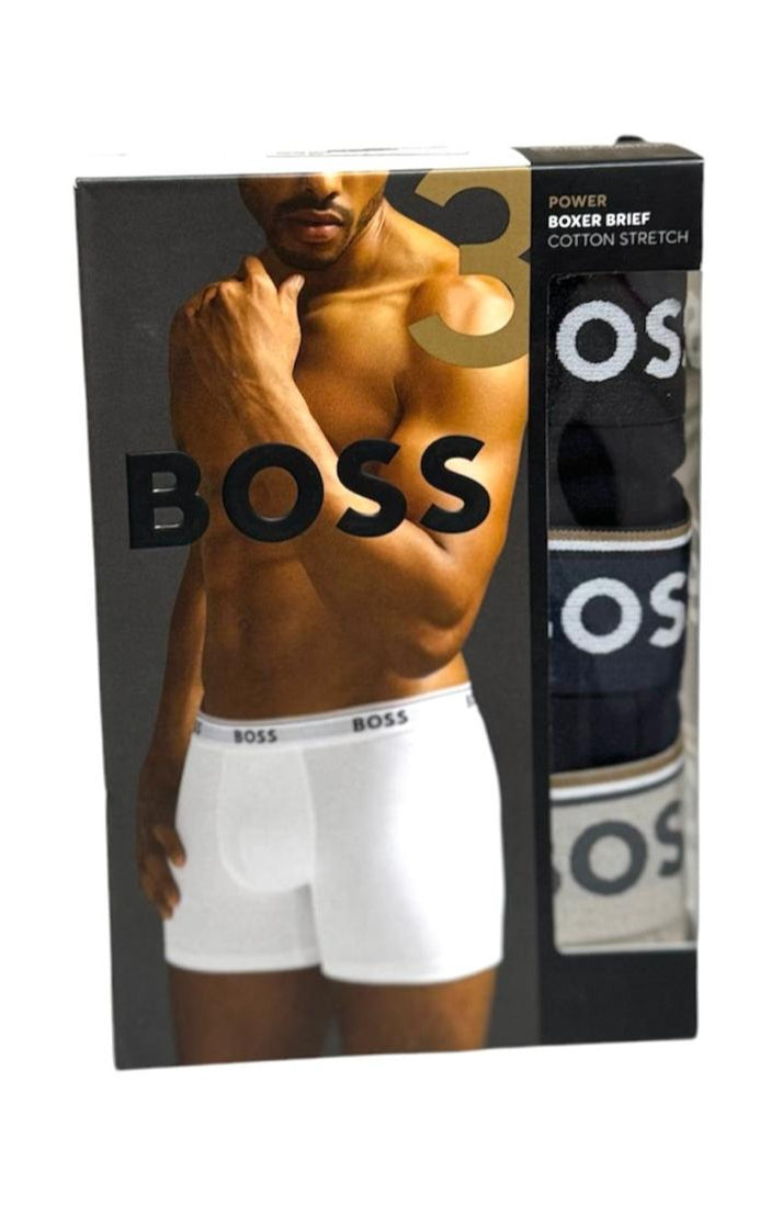 Boss Power Boxer Brief 3 PCK- 50514926-972
