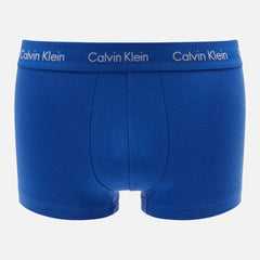 Calvin Klein Men's U2664G-4KU Cotton Stretch Low Rise Trunks 3 Pack