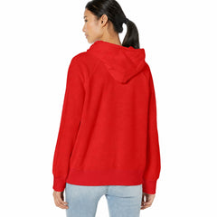 Levi's red women's hoodie – back view