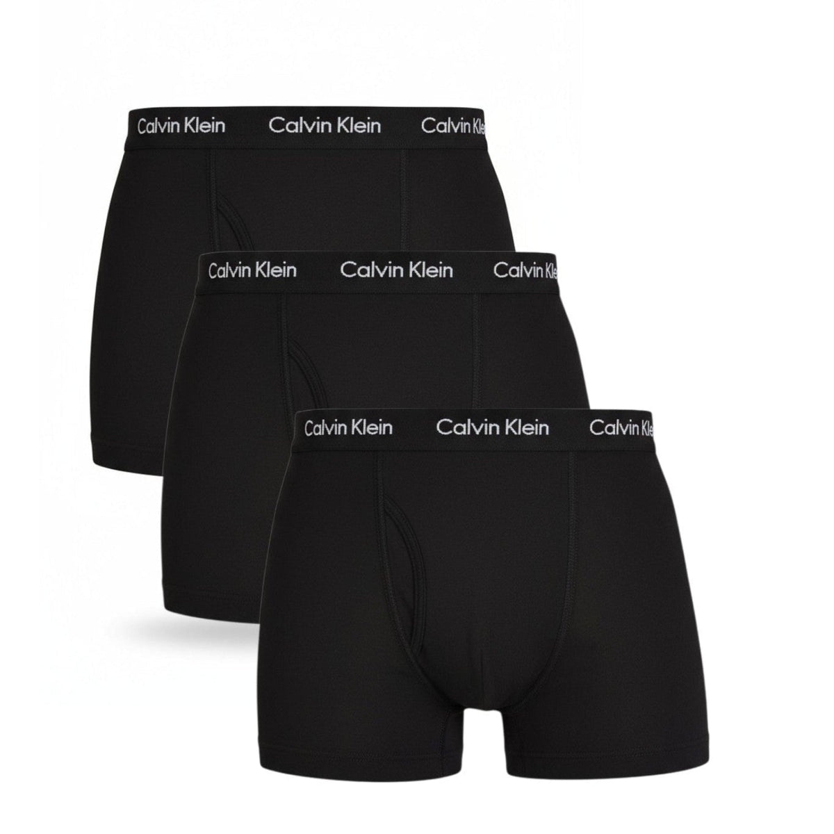 Calvin Klein NB1770A-XWB Authentic Men’s Boxer Brief Underwear 3 Pack Black