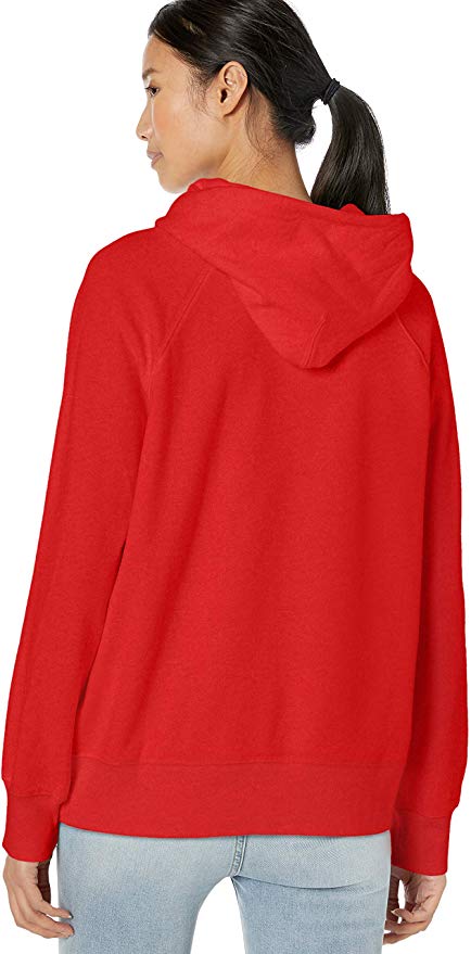 Ladies Levi's Graphic Sporty Hoodie Red