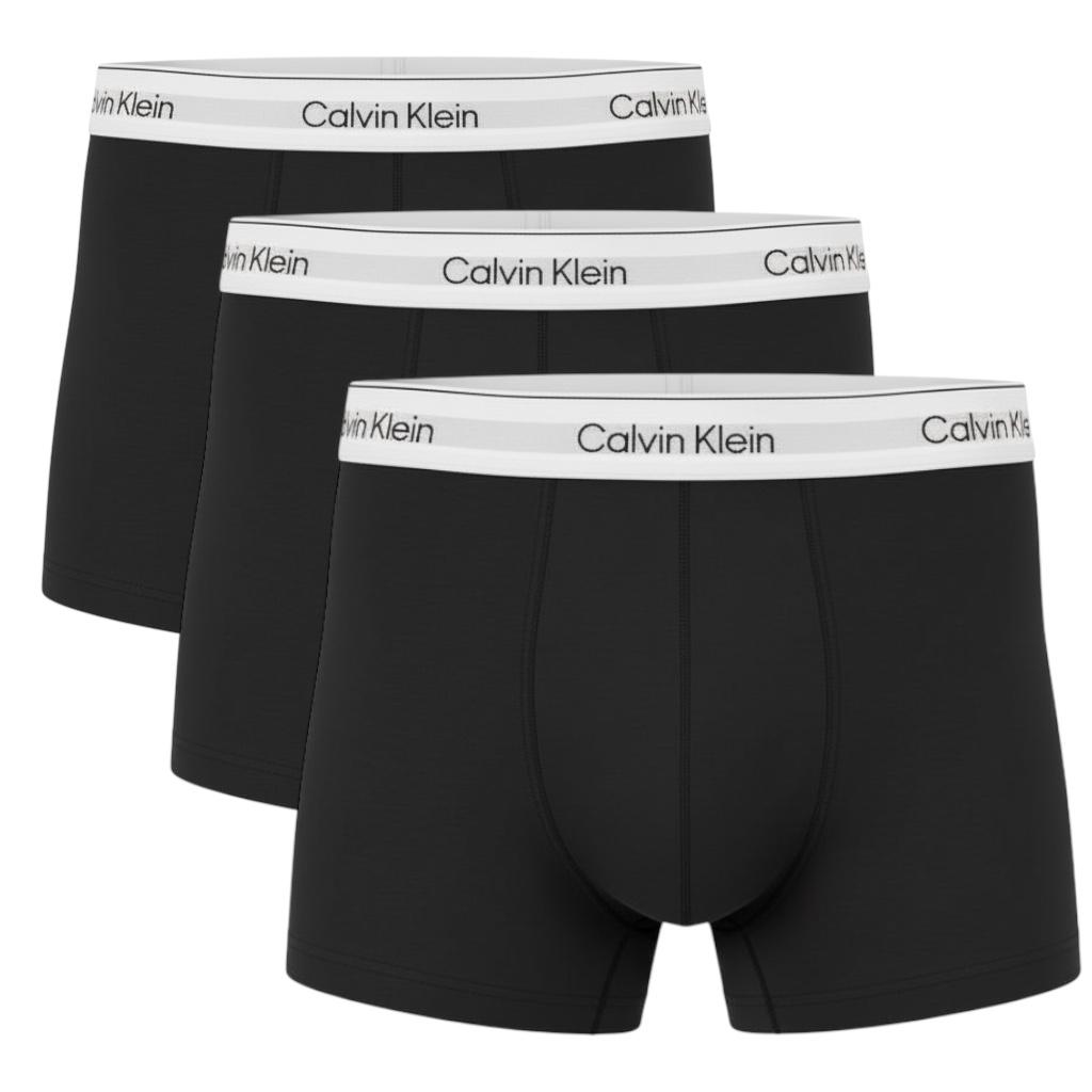 Calvin Klein Men's LV00N B4286 UB1 Relaxed Fit Dart Trunks 3 Pack
