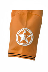 Zundooz London Men's Regular Fit Cotton Polo Shirt Orange