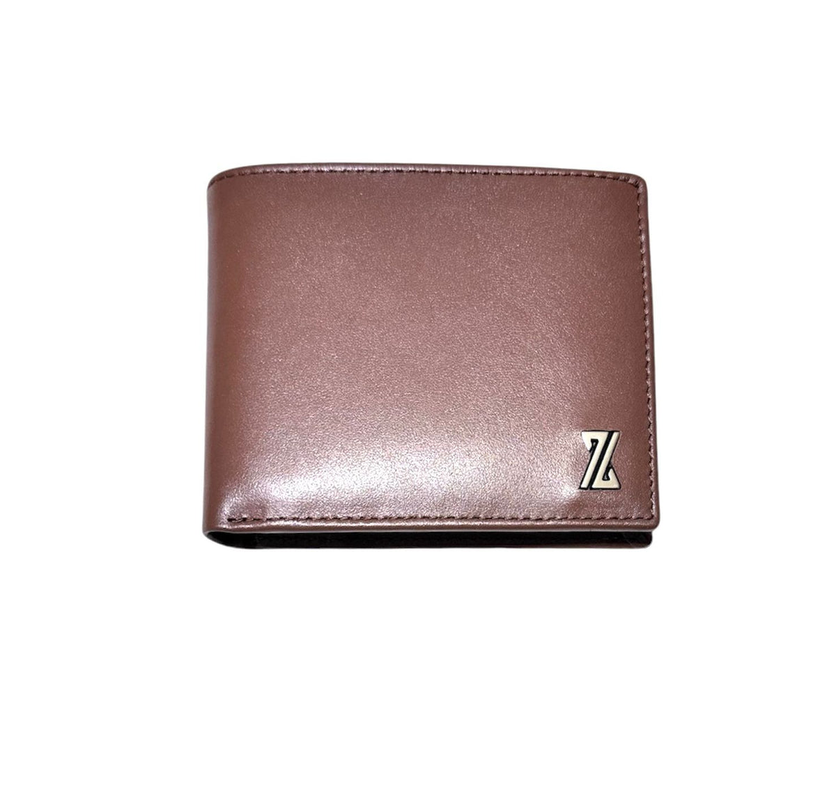 ZUNDOOZ Titan Men's Logo Leather Wallet with Coin Pocket