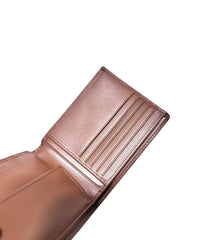 ZUNDOOZ Titan Men's Logo Leather Wallet with Coin Pocket