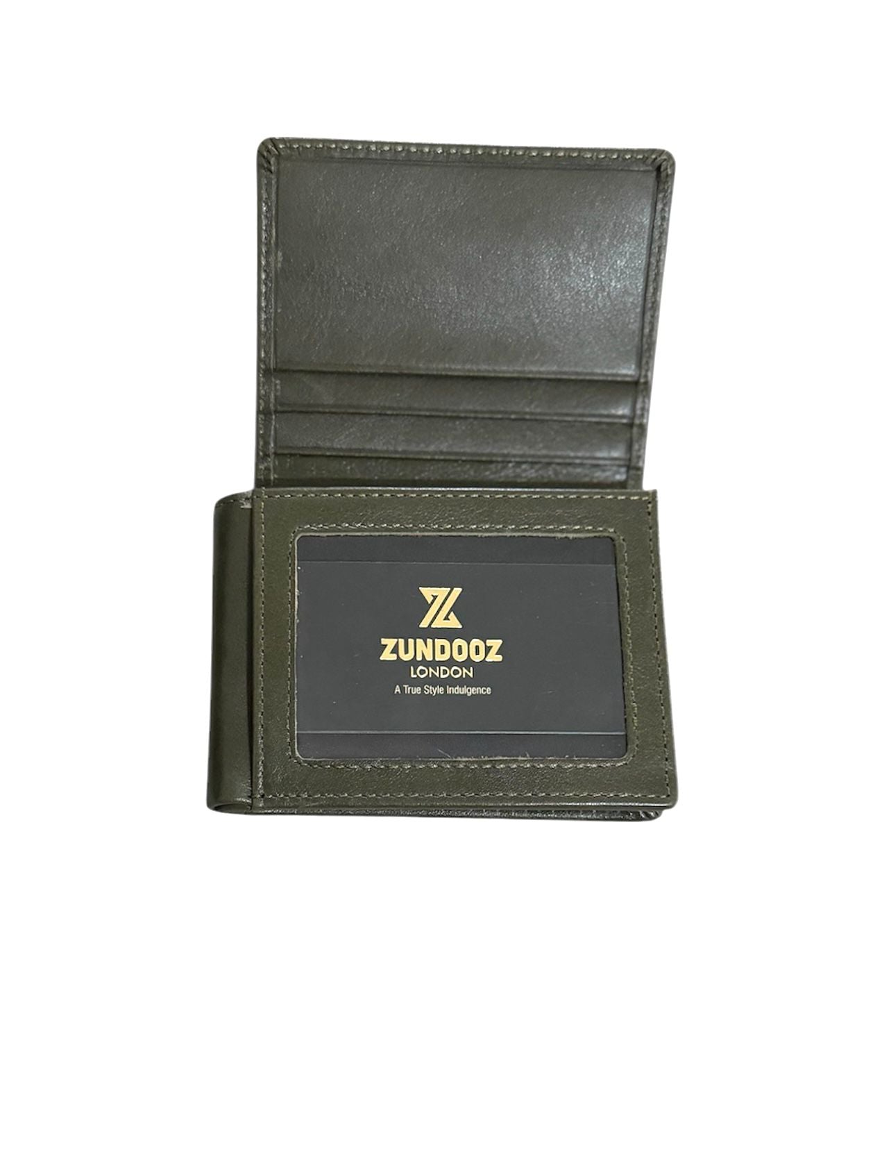 ZUNDOOZ London Men's PocketFit Leather Tri-Fold Wallet