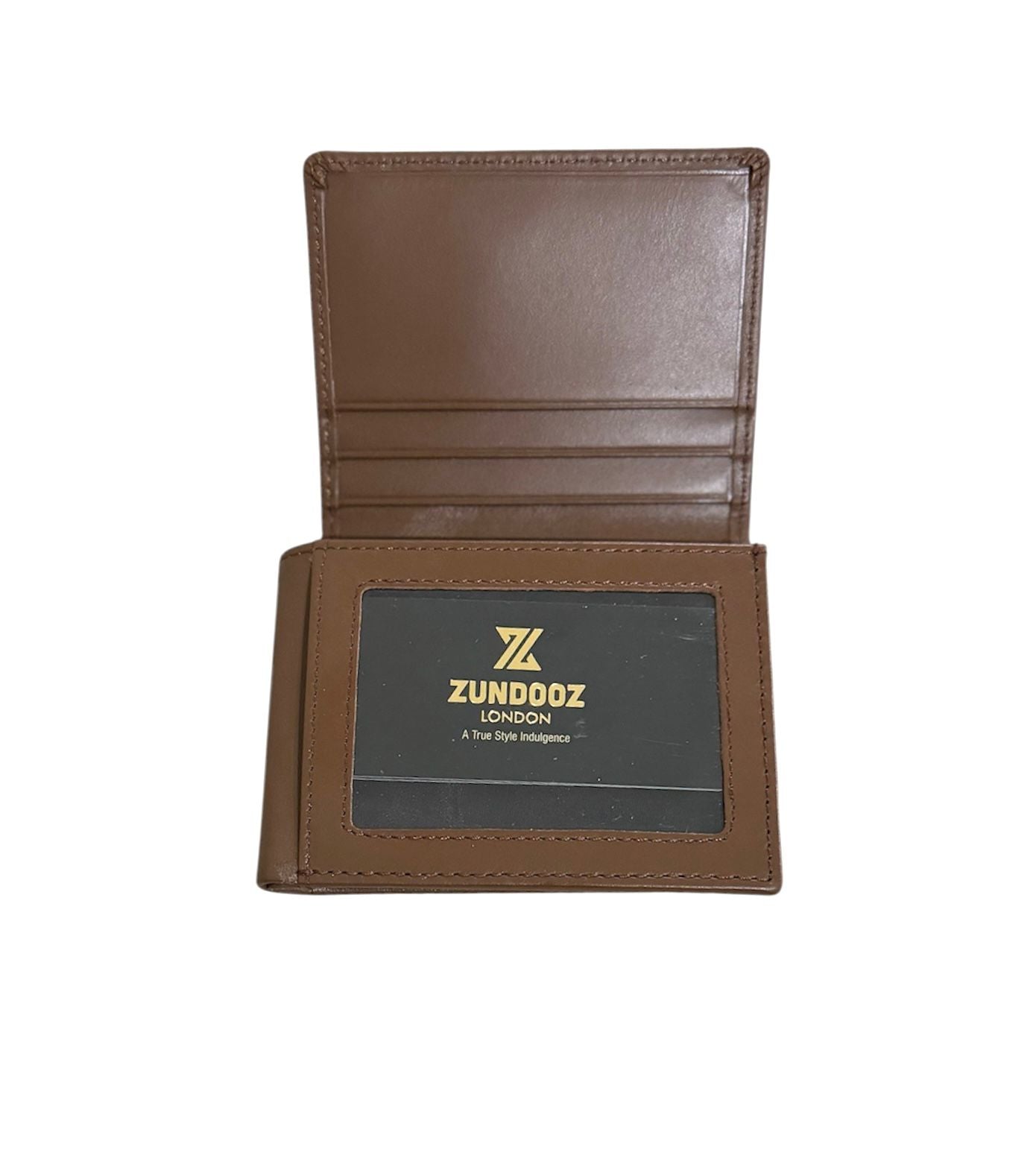 ZUNDOOZ London Men's PocketFit Leather Tri-Fold Wallet