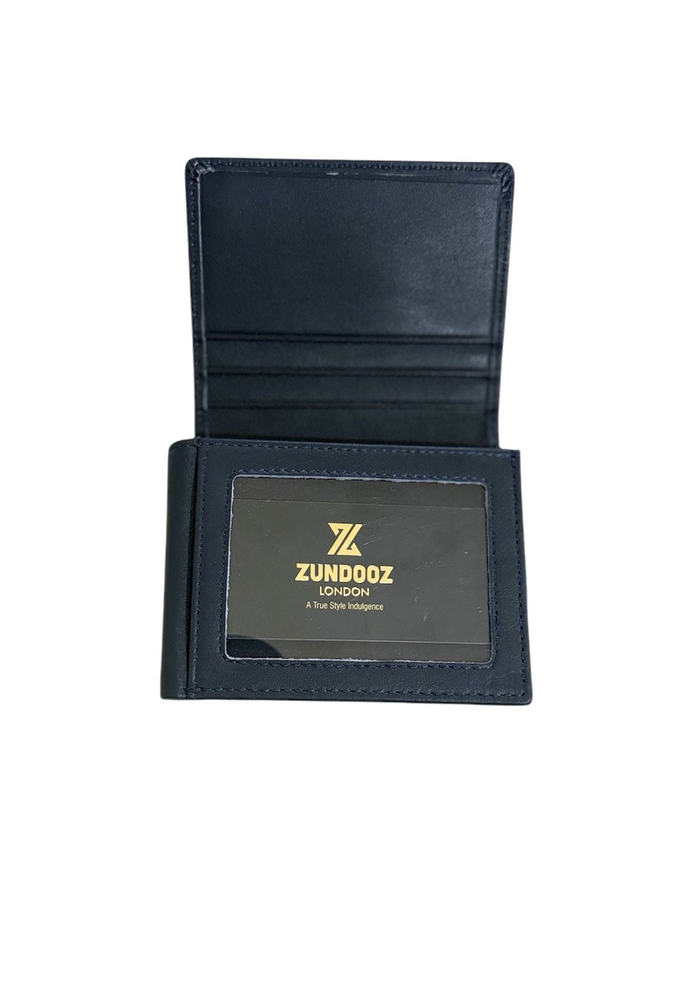 ZUNDOOZ London Men's PocketFit Leather Tri-Fold Wallet