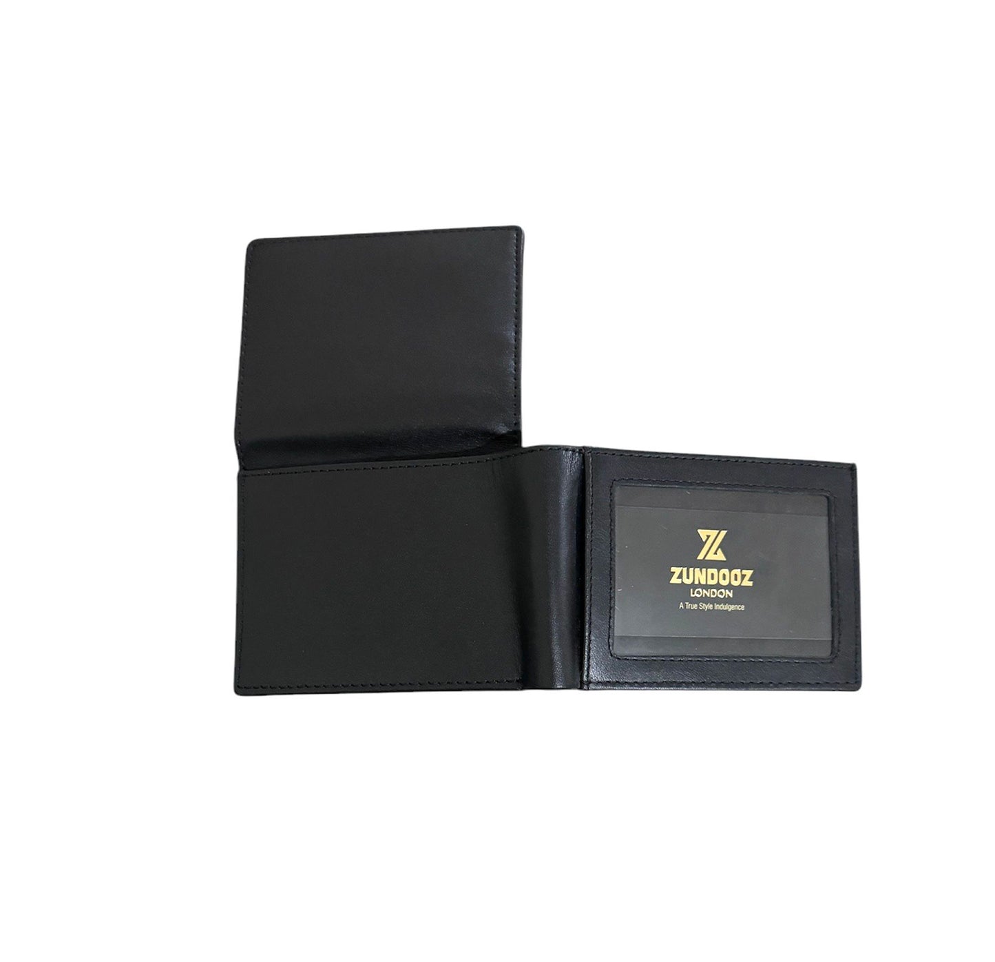 ZUNDOOZ London Men's PocketFit Leather Tri-Fold Wallet