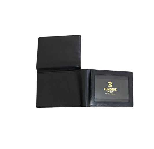 ZUNDOOZ London Men's PocketFit Leather Tri-Fold Wallet