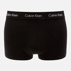 Calvin Klein Men's U2664G-4KU Cotton Stretch Low Rise Trunks 3 Pack