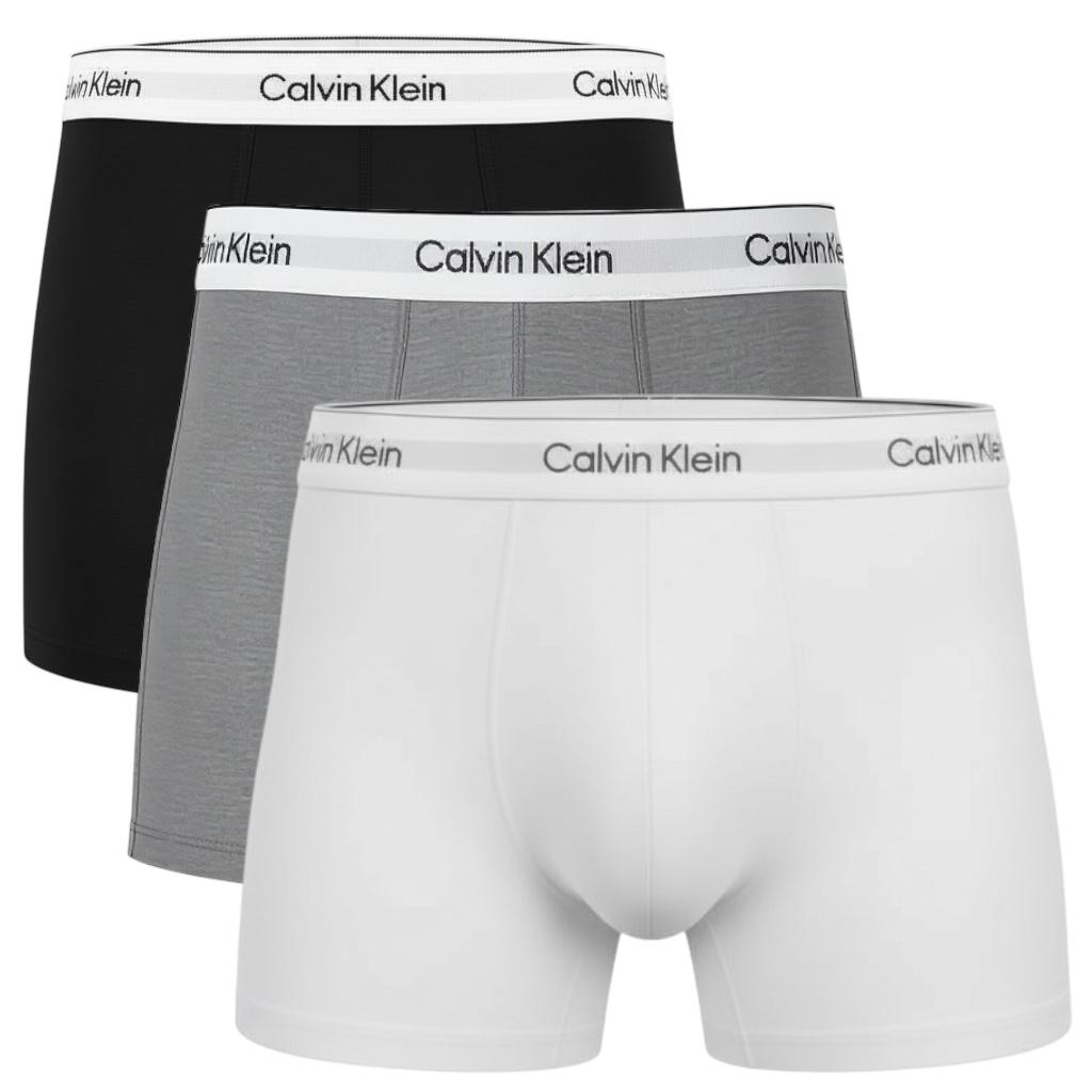 Calvin Klein Men's LV00N B4286 MP1 Relaxed Fit Trunks 3 Pack